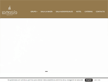 Tablet Screenshot of grupolamasia.com